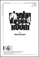 Plenty Good Room SATB choral sheet music cover